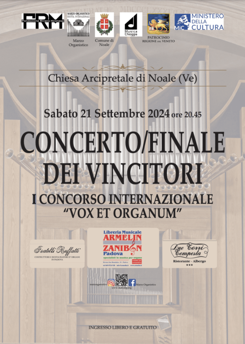 Concerto/Finale 1° Concorso Internazionale “VOX ET ORGANUM”